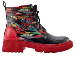 Lace Up>Ninety Union Women's Freeway Combat Boots