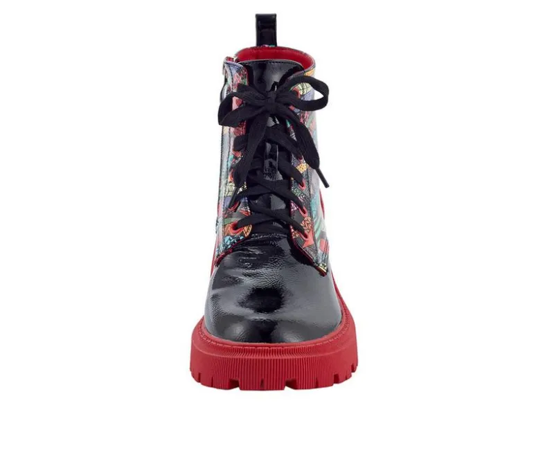 Lace Up>Ninety Union Women's Freeway Combat Boots