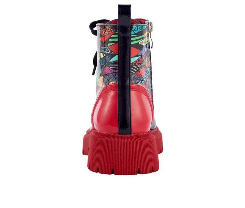 Lace Up>Ninety Union Women's Freeway Combat Boots
