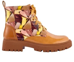 Lace Up>Ninety Union Women's Freeway Combat Boots