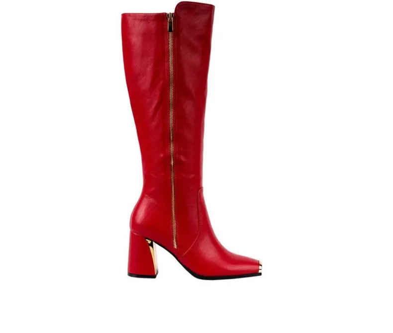 Tall|Dress>Ninety Union Women's Link Knee High Heeled Boots