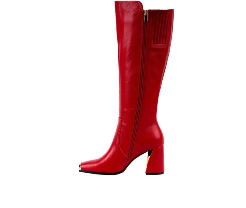 Tall|Dress>Ninety Union Women's Link Knee High Heeled Boots