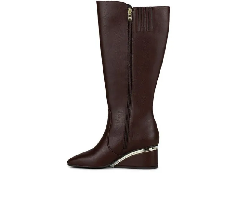 Tall|Dress>Ninety Union Women's Morgan Knee High Wedge Boots