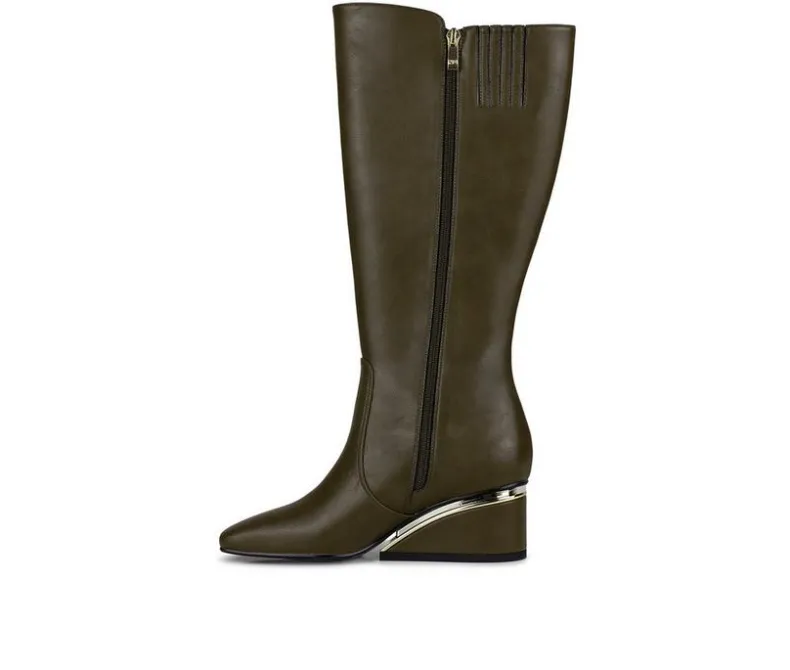 Tall|Dress>Ninety Union Women's Morgan Knee High Wedge Boots