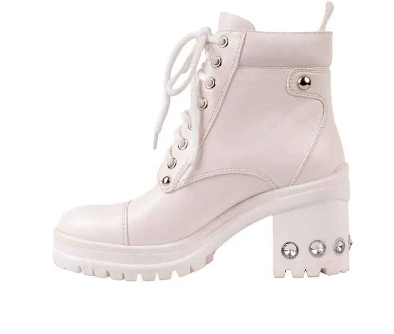 Dress|Lace Up>Ninety Union Women's Thunder Heeled Combat Boots