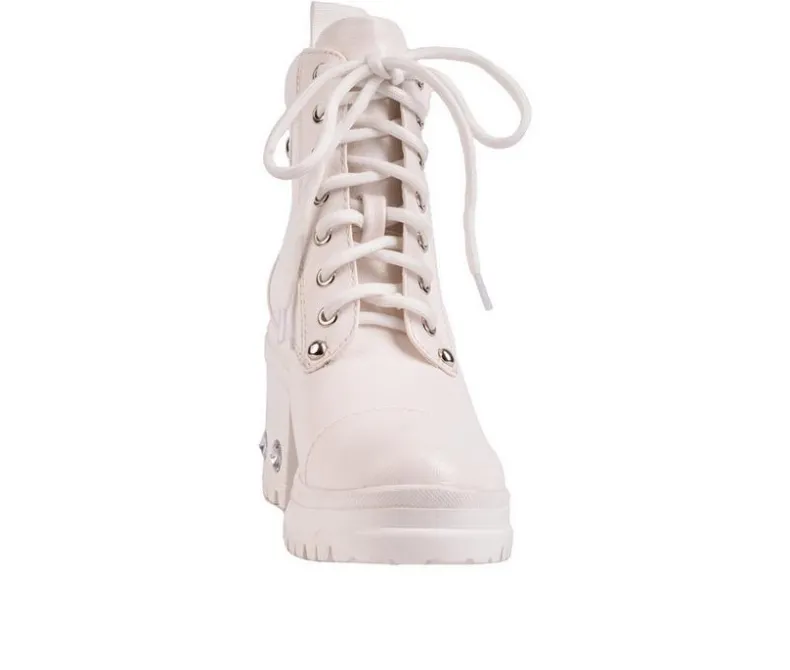 Dress|Lace Up>Ninety Union Women's Thunder Heeled Combat Boots