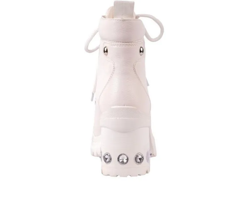 Dress|Lace Up>Ninety Union Women's Thunder Heeled Combat Boots
