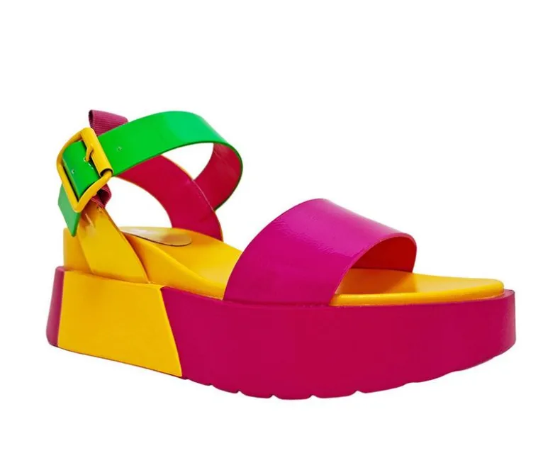 Sandals|Pumps & Heels>Ninety Union Women's Wonder Platform Wedge Sandals