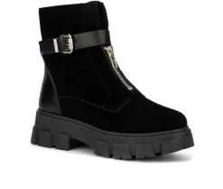 Dress>Olivia Miller Women's Angie Lugged Boots