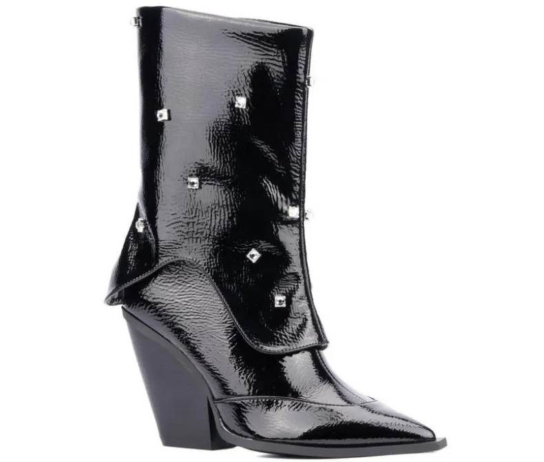 Dress|Cowboy & Western>Olivia Miller Women's Bling Mid Calf Booties