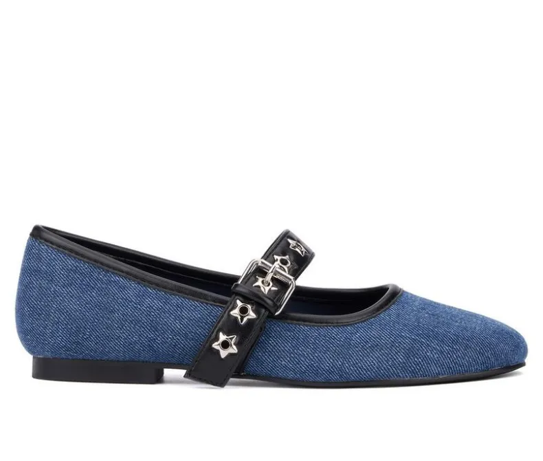 Flats>Olivia Miller Women's Element Mary Jane Flats