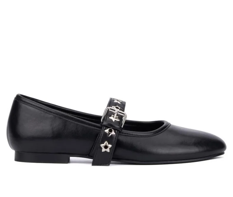Flats>Olivia Miller Women's Element Mary Jane Flats
