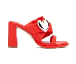 Sandals|Pumps & Heels>Olivia Miller Women's Lovey Dovey Dress Sandals