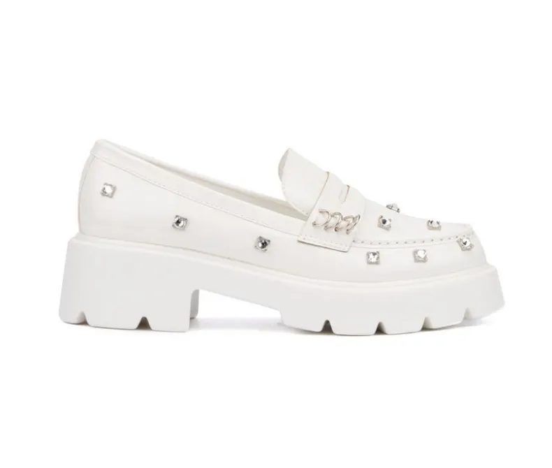 Loafers & Oxfords>Olivia Miller Women's Luscious Chunky Loafers