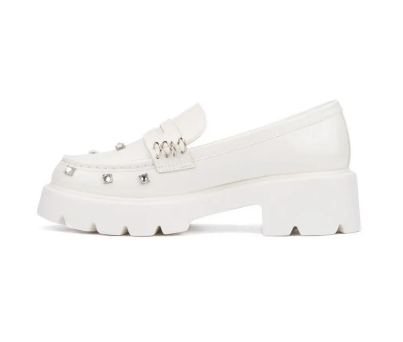 Loafers & Oxfords>Olivia Miller Women's Luscious Chunky Loafers