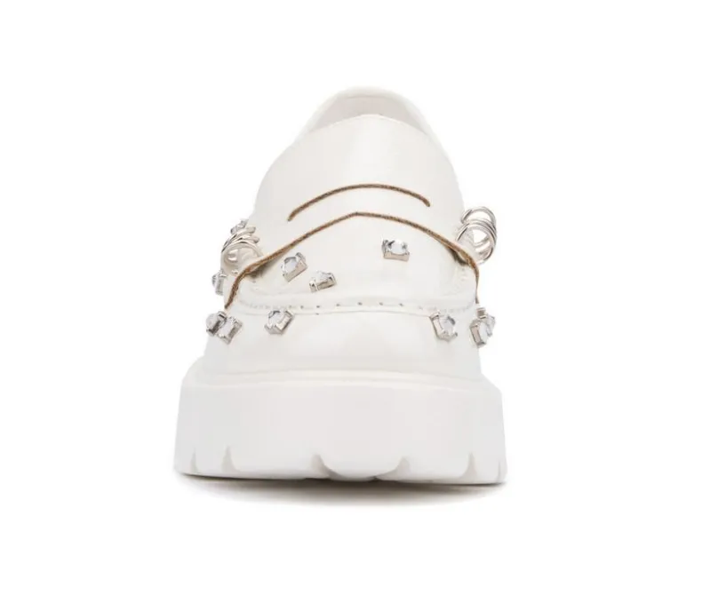 Loafers & Oxfords>Olivia Miller Women's Luscious Chunky Loafers