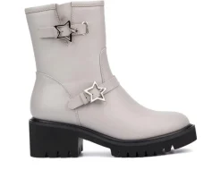 Moto>Olivia Miller Women's Neptune Mid Calf Boots