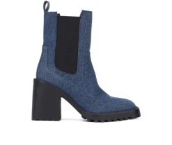 Dress|Chelsea>Olivia Miller Women's No Notes Mid Calf Chelsea Boots