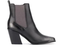 Dress>Olivia Miller Women's Trine Heeled Booties