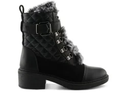 Boots & Booties>Patrizia Women's Hilvia-Quilt Booties