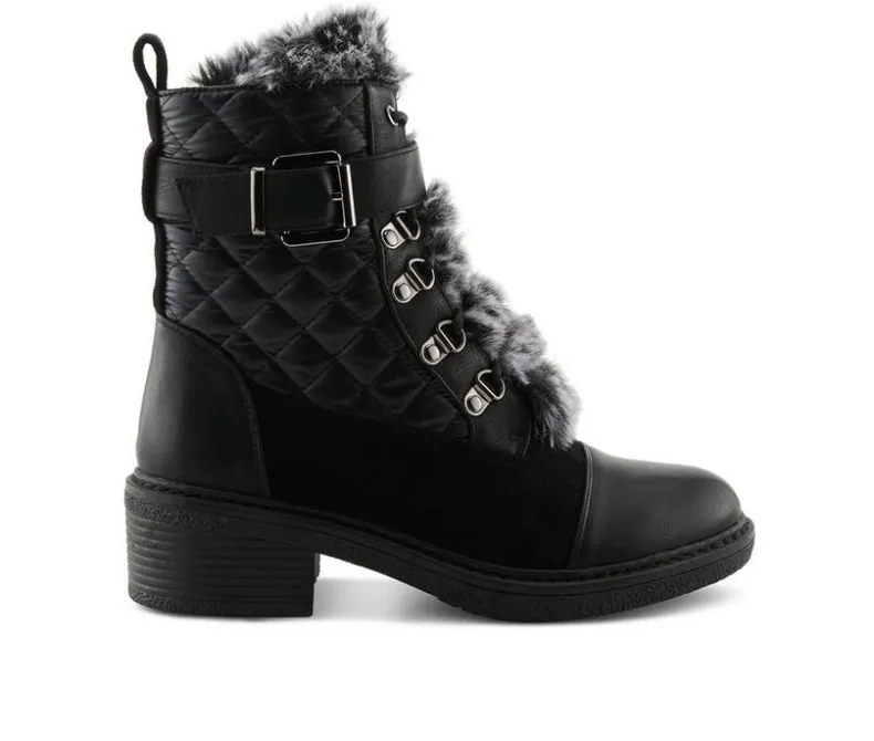 Boots & Booties>Patrizia Women's Hilvia-Quilt Booties