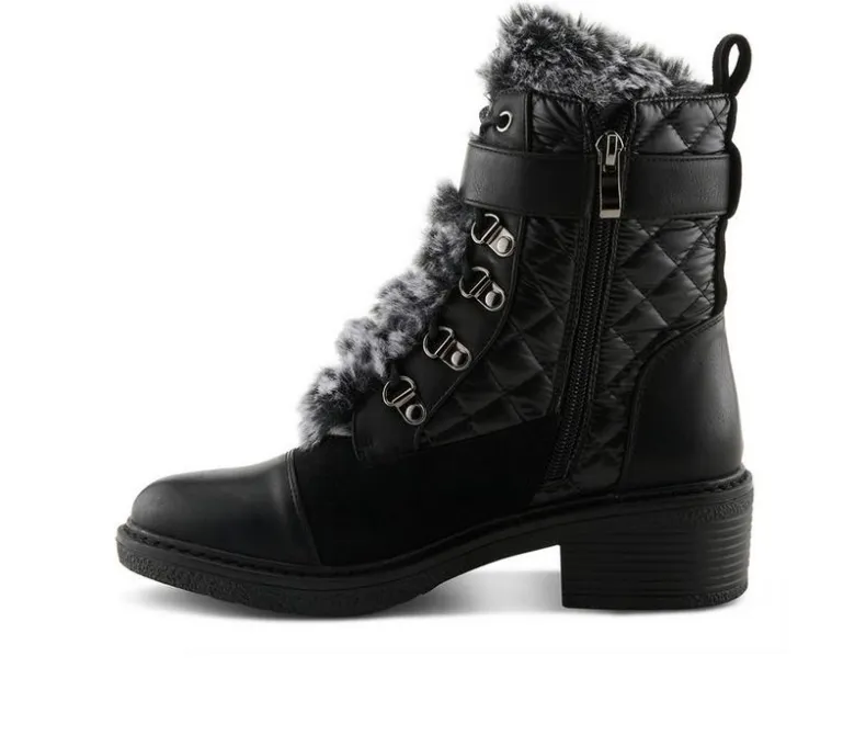 Boots & Booties>Patrizia Women's Hilvia-Quilt Booties