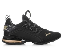 Running>Puma Women's Axelion Leopard Sneakers