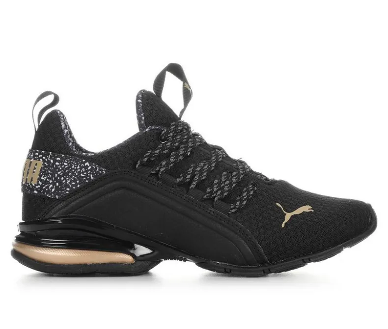Running>Puma Women's Axelion Leopard Sneakers
