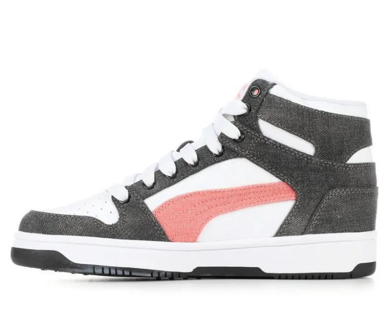 High Top|Fashion & Lifestyle>Puma Women's Rebound High-Top Sneakers
