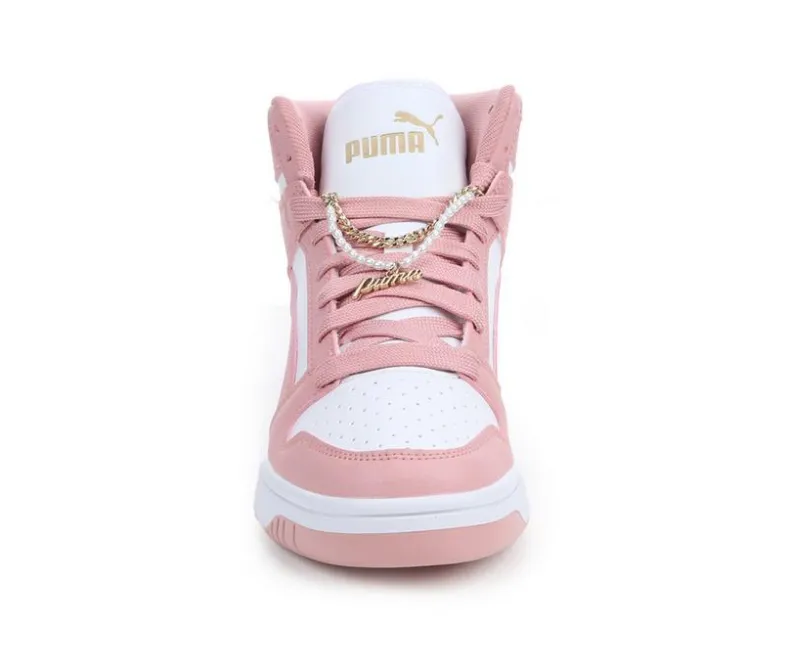 High Top|Fashion & Lifestyle>Puma Women's Rebound High-Top Sneakers