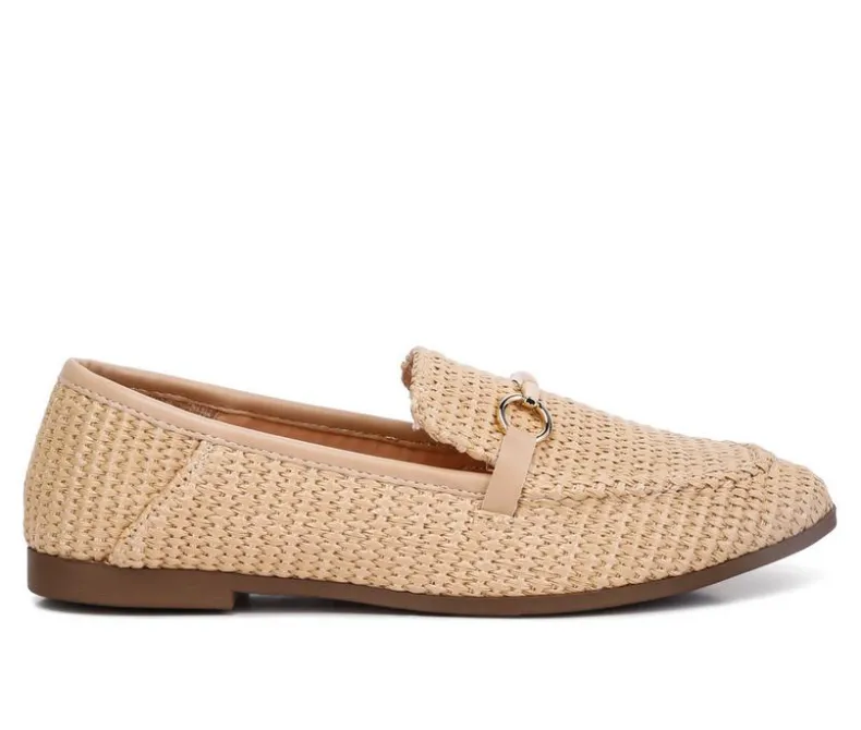 Loafers & Oxfords>Rag & Co Women's Asher Horsebit Loafers