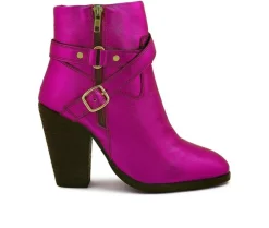 Dress>Rag & Co Women's Cat-Track Heeled Booties