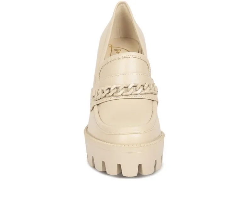 Loafers & Oxfords>Rag & Co Women's Corinne Heeled Loafers