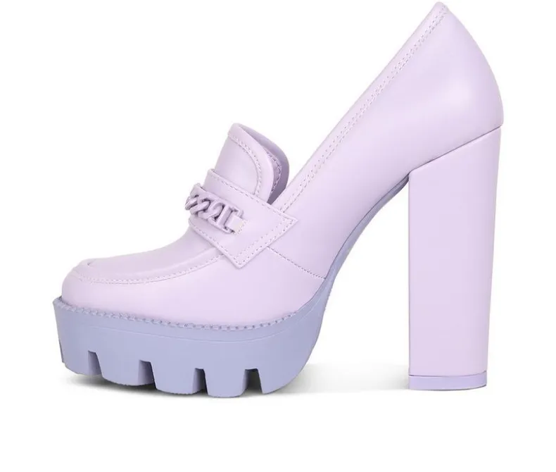 Pumps & Heels|Loafers & Oxfords>Rag & Co Women's Corinne Heeled Loafers