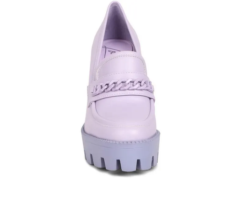 Pumps & Heels|Loafers & Oxfords>Rag & Co Women's Corinne Heeled Loafers