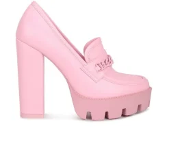Pumps & Heels|Loafers & Oxfords>Rag & Co Women's Corinne Heeled Loafers