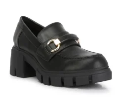 Loafers & Oxfords>Rag & Co Women's Evangeline Lugged Loafers