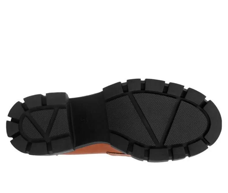 Loafers & Oxfords>Rag & Co Women's Evangeline Lugged Loafers
