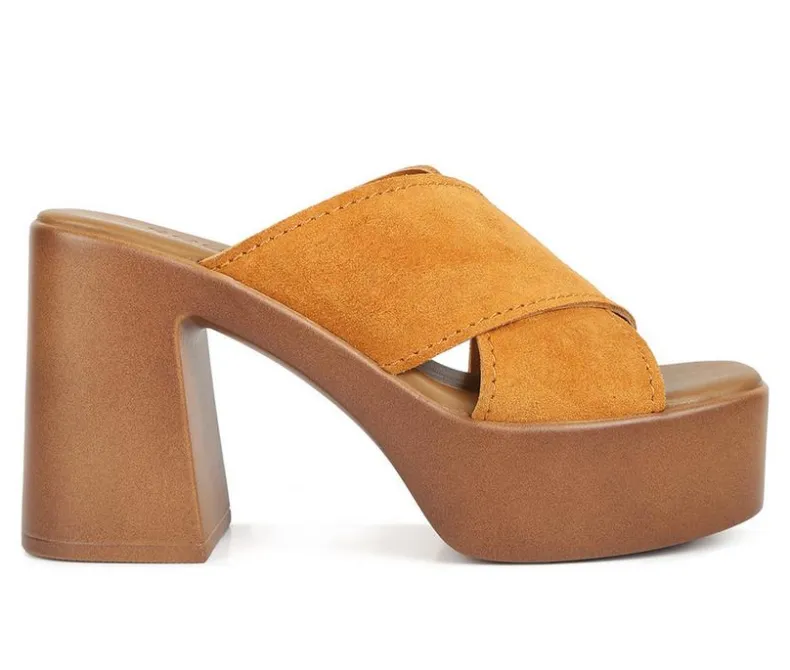 Sandals|Pumps & Heels>Rag & Co Women's Matrix Platform Heeled Sandals