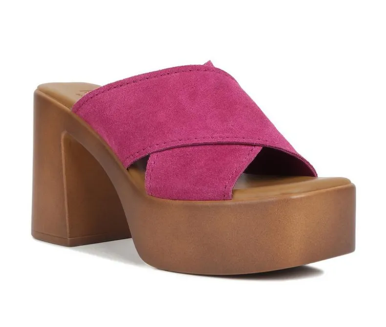 Sandals|Pumps & Heels>Rag & Co Women's Matrix Platform Heeled Sandals