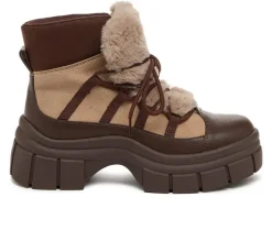 Lace Up|Cozy>Rocket Dog Women's Tiger Lace Up Booties