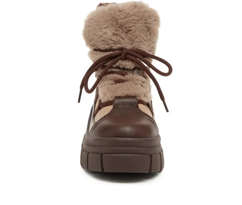 Lace Up|Cozy>Rocket Dog Women's Tiger Lace Up Booties
