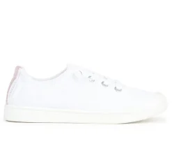 Fashion & Lifestyle|Boat Shoes & Slip-Ons>Roxy Women's Bayshore Plus Slip-On Sneakers