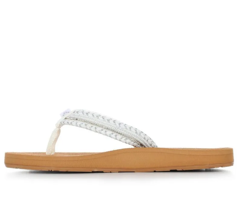 Sandals>Roxy Women's Tidepool Bling Flip-Flops