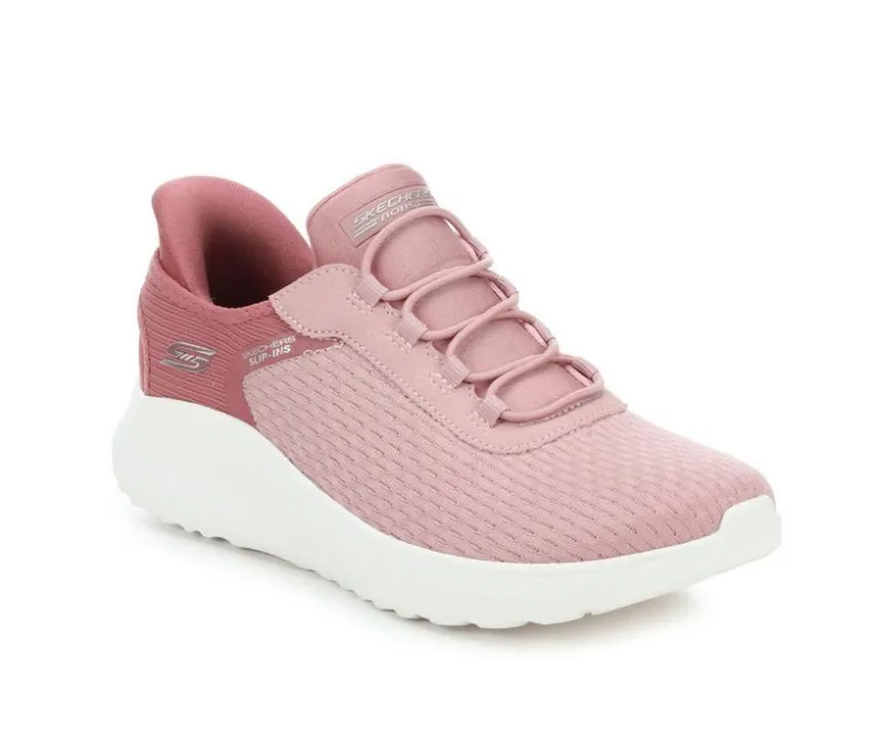 Running|Athletics & Sneakers>Skechers Women's 117504 BOBS Squad Chaos Slip In Slip-in Sneakers