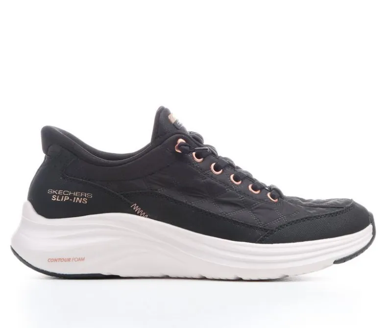 Athletics & Sneakers>Skechers Women's 150413 Cozy Fit Contour Foam Slip In Walking Shoes