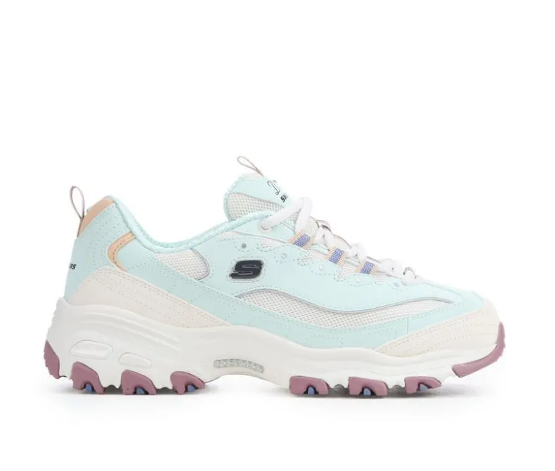 Running>Skechers Women's 150555 Dlites Suede Sneakers