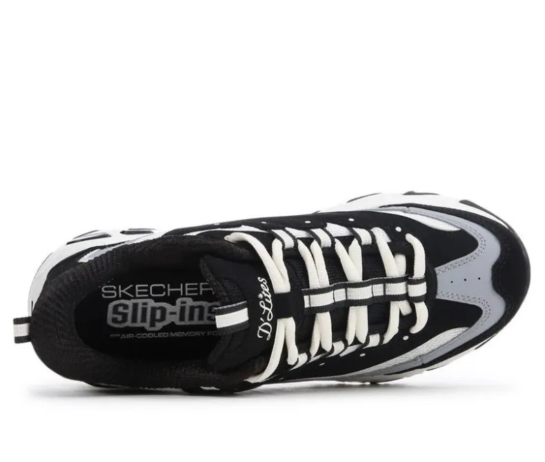 Fashion & Lifestyle>Skechers Women's 150537 Dlites Smooth Slip In Sneakers