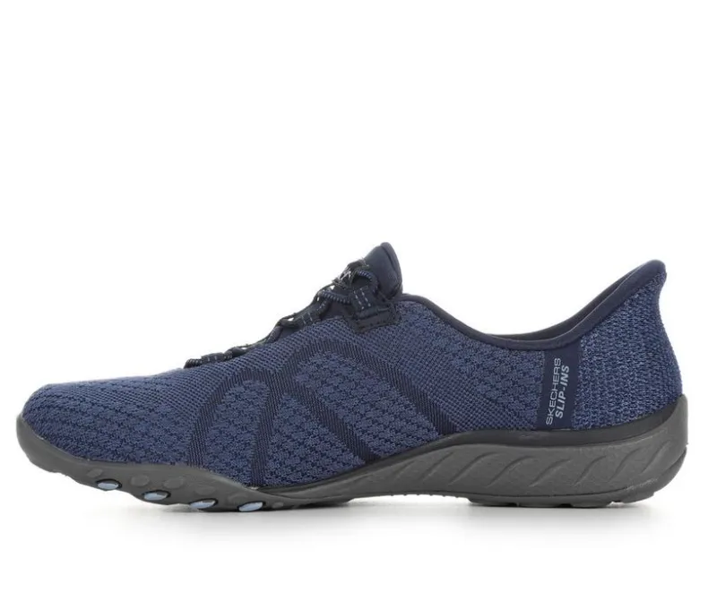 Boat Shoes & Slip-Ons>Skechers Women's Breathe Easy 100762 Slip-Ins Shoes