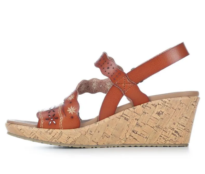 Pumps & Heels>Skechers Cali Women's Beverlee Aura 119596 Wedge Sandals